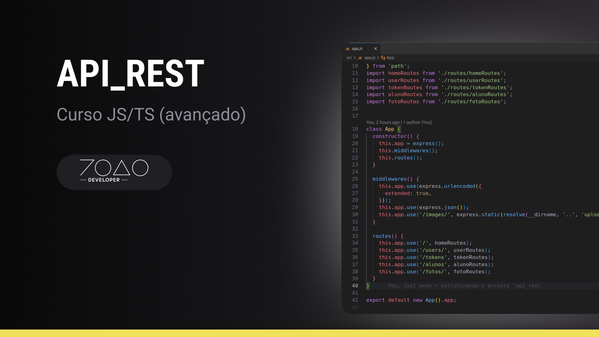 Imagem do projeto API REST