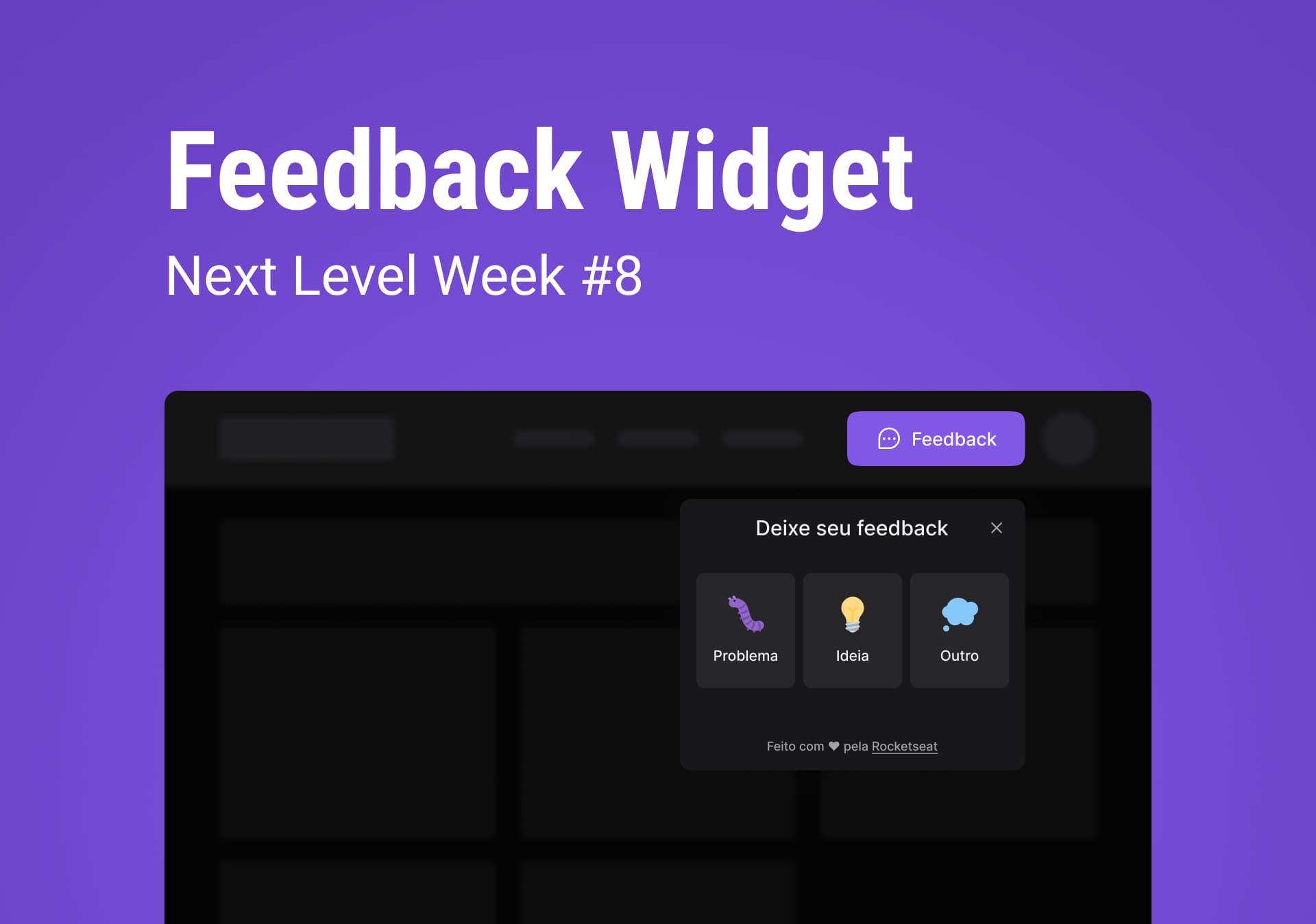 Imagem do projeto Feedback NLW Return