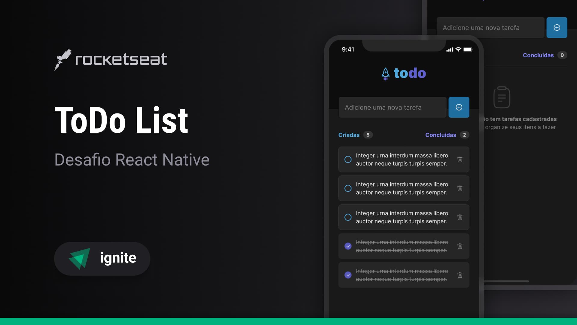Imagem do projeto Ignite Todo